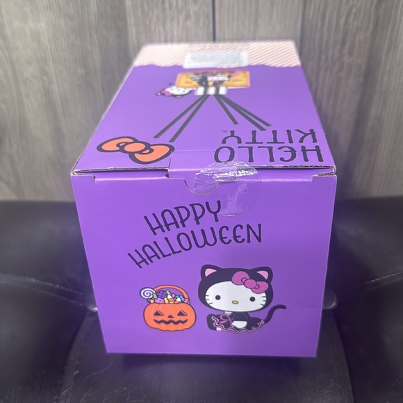 New Hello Kitty Witch Halloween Clear Glass Reed Diffuser Peppermint Scent - Picture 9 of 10